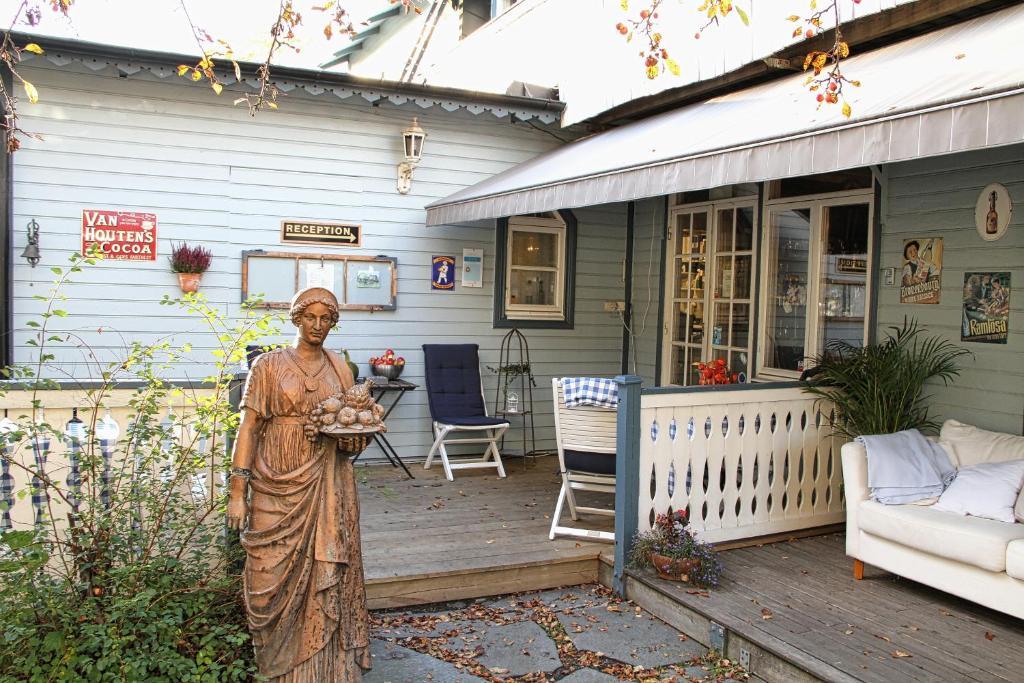 Hotel Pensionat Granparken Norrtälje Dış mekan fotoğraf